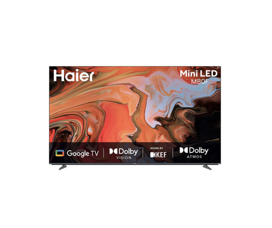 75M80FUX | HAIER 75" Smart 4K Mini‑LED Google TV