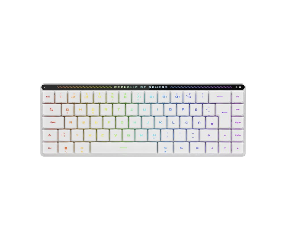 M603 | ASUS ROG Falchion RX Low Profile Wireless Mechanical Gaming Keyboard - White