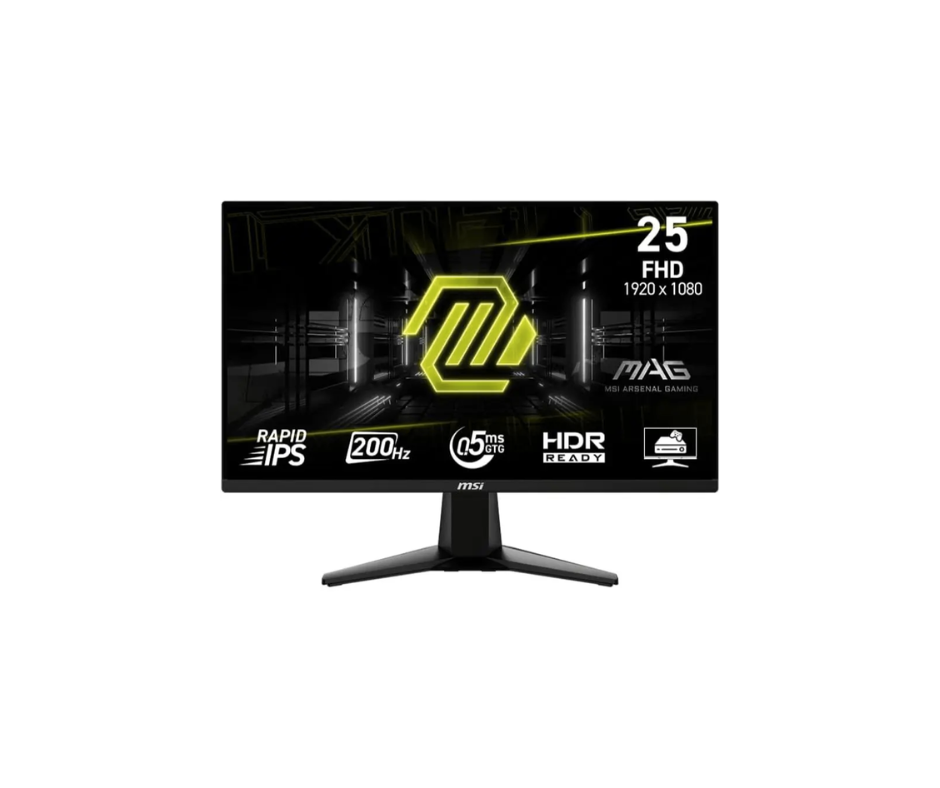 G255PXF | MSI MAG 24.5″ Gaming Monitor - Black