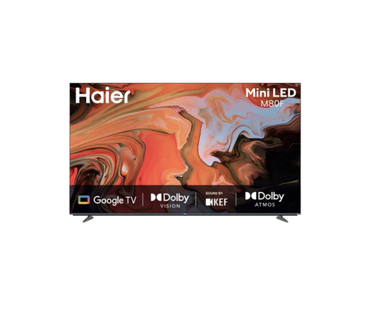 55M80FUX | Haier 55″ Smart 4K Mini-LED Google TV