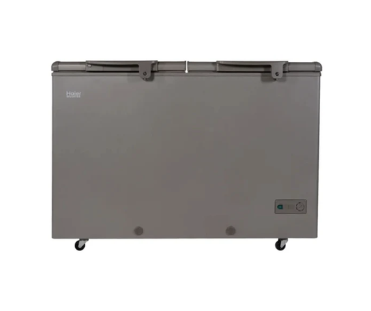 HDF-385IG | Haier Double-Door Inverter Deep Freezer - Grey