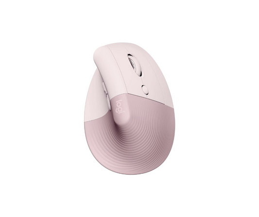 Logitech Lift Vertical Wireless Mouse – Rose