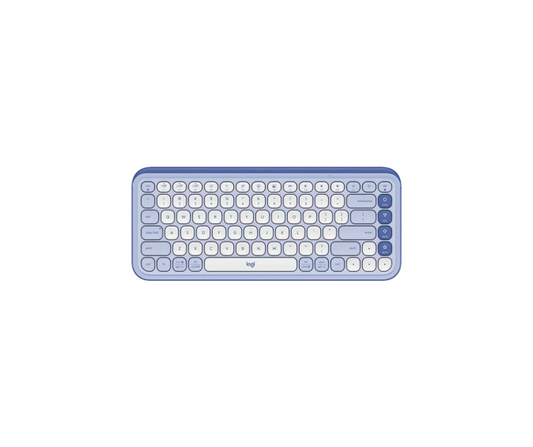 Logitech POP ICON Keys – Lilac
