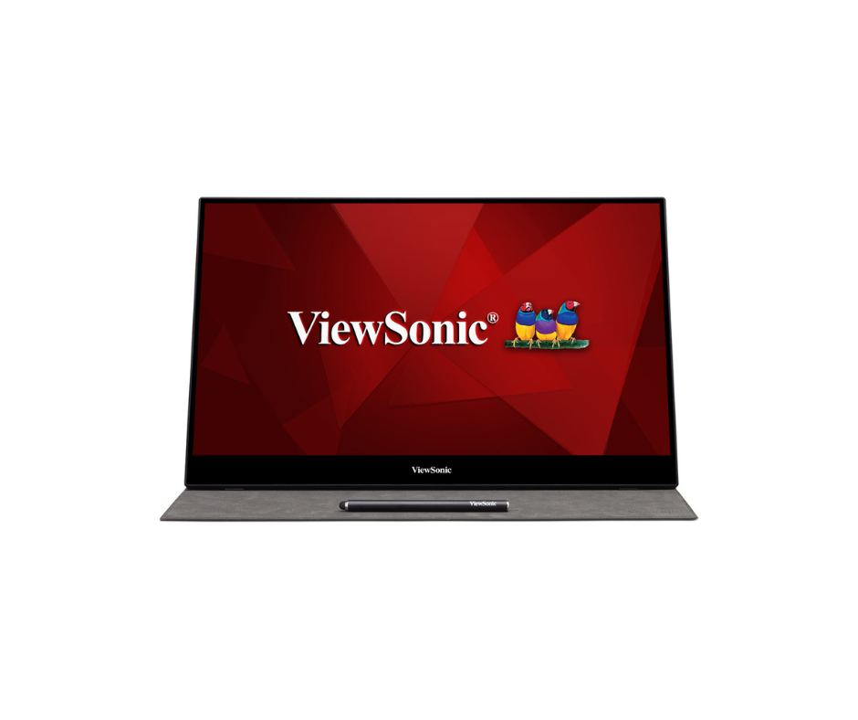 TD1655 | ViewSonic 15.6″ Portable Touch FHD 60Hz LED Monitor - Black