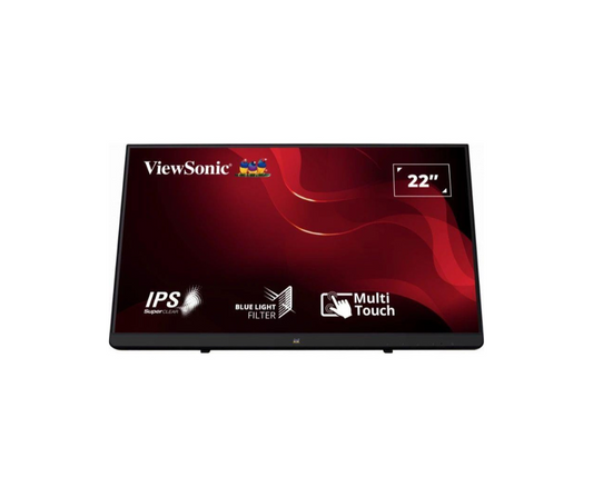 TD2230 | ViewSonic 22″ Frameless Touch FHD 60Hz LED Monitor - Black