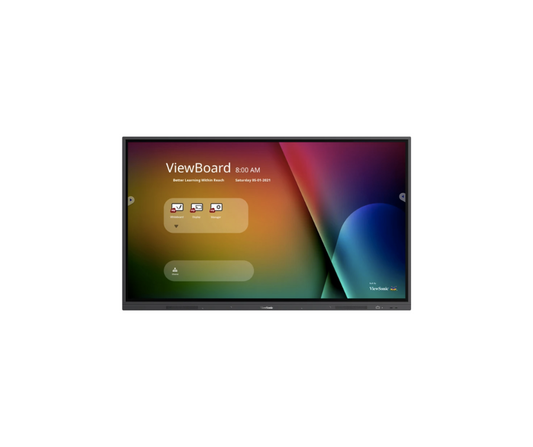 IFP7533-G | ViewSonic ViewBoard Multi-Tasking 4K Interactive Display 75″ - Black