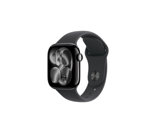 MEUX4X/A | Apple Watch Series 11 GPS 46mm Jet Black Aluminium Black Sport Band (M/L) Pak Mac