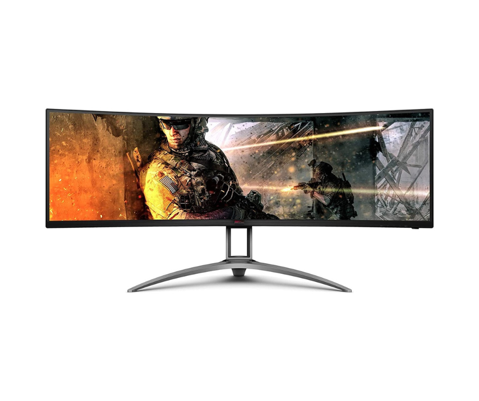 AG493UCX2 | AOC 49″ Curved Gaming DQHD 165Hz LED Monitor - Black
