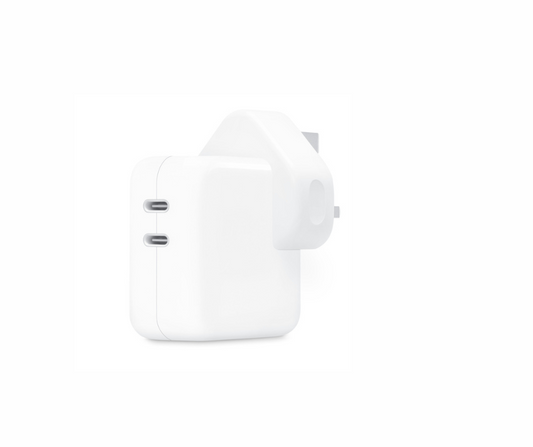 MW2K3 | Apple 35W Dual Power Adapter (USB-C)