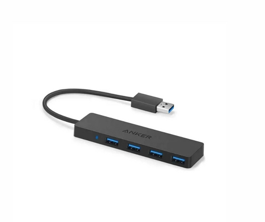 A7516011 | Anker 4 Port Ultra Slim USB 3.0 Data Hub - Black