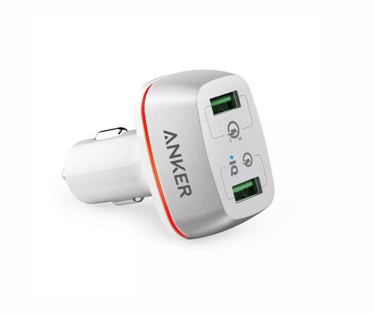 A2224H21 | Anker Car Charger Power Drive with Quick Charge - White