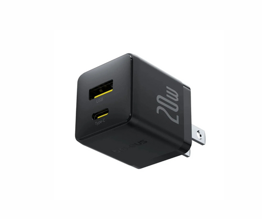 CCZC20US | Baseus 20W USB Type-C & USB 3.0 Adapter - Black