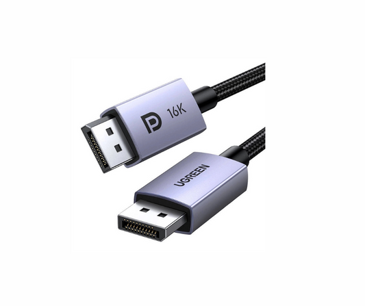 DP118 | Ugreen 16K Display Port Male to Male (2m) Cable