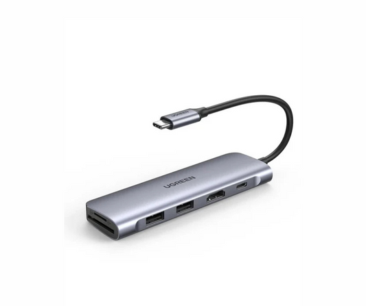 70411 | Ugreen USB-C 6 in 1 Multifunction Hub