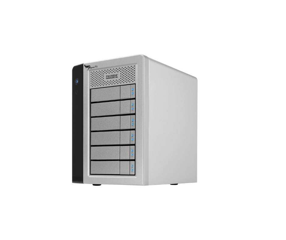 Pegasus R6 | Pegasus 12TB External HDD (6X2TB SATA) R6 Raid - Silver