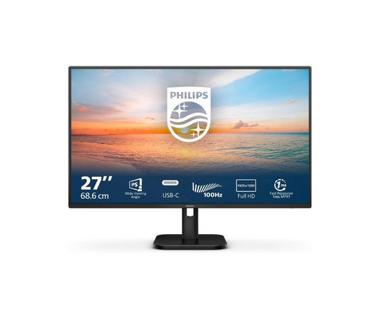 27E1N1300A | Philips 27" LED Monitor - Black
