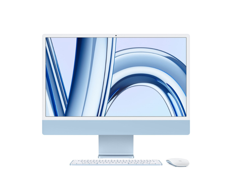 Z19K0019C | Apple 24” iMac with M3 Chip (16GB / 512GB SSD) - Blue