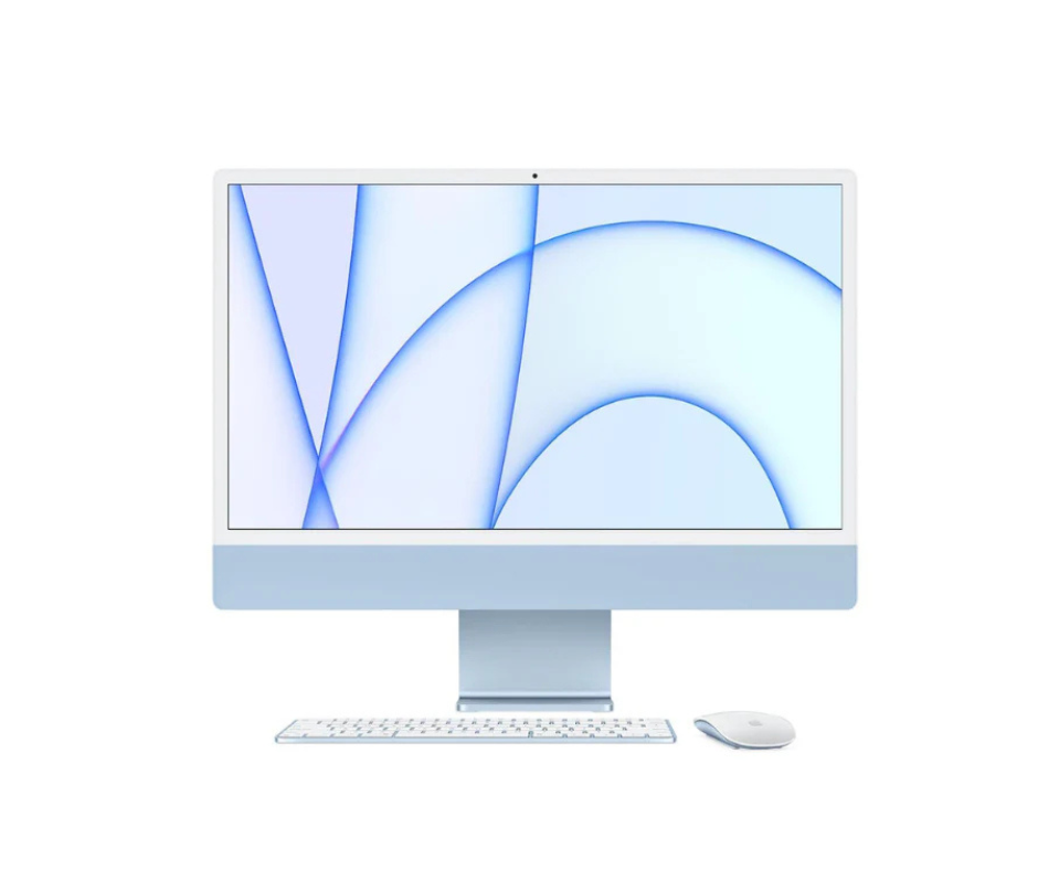 Z19K00187 | Apple 24” iMac with M3 Chip (16GB / 1TB SSD) - Blue