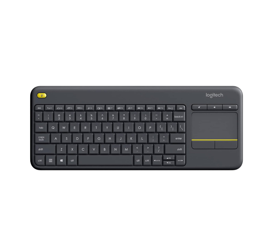 K400 | Logitech K400 Plus Wireless Touch Keyboard - Black