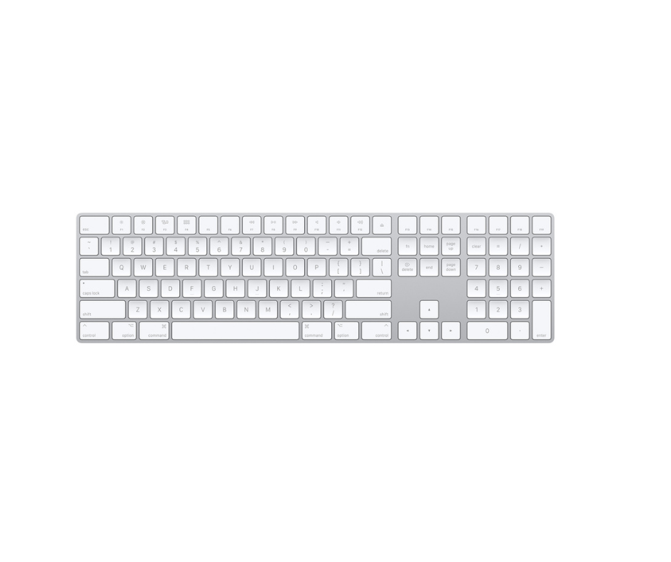 MQ052 | Apple Magic Keyboard with Numeric Keypad (Lightning) - Silver